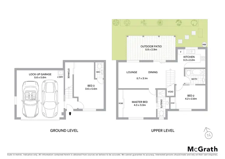 Floorplan of Homely townhouse listing, 28/45 Herston Road, Kelvin Grove QLD 4059