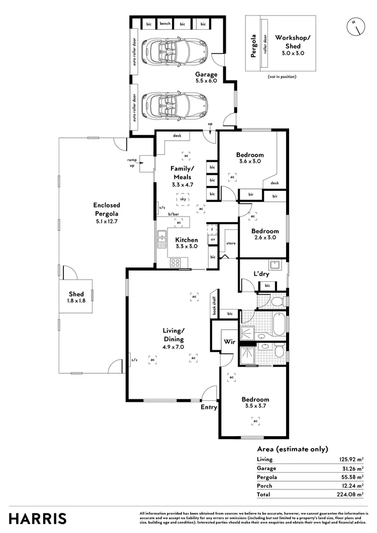 Floorplan of Homely house listing, 28 Daintree Walk, Blakeview SA 5114