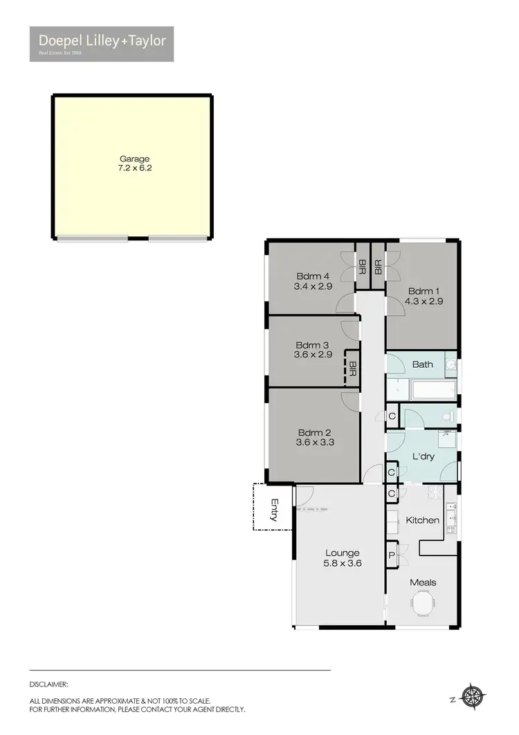 Floorplan of Homely house listing, 50 Lake Street, Wendouree VIC 3355