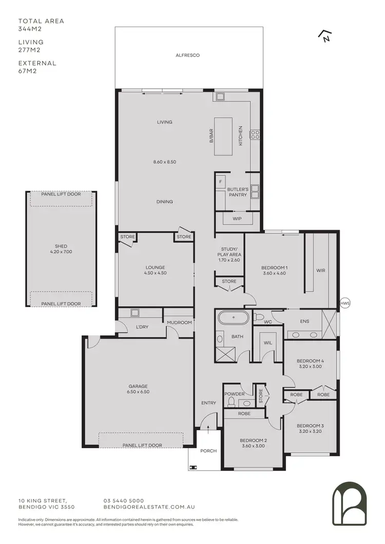 Floorplan of Homely house listing, 47 Westbury Boulevard, Maiden Gully VIC 3551
