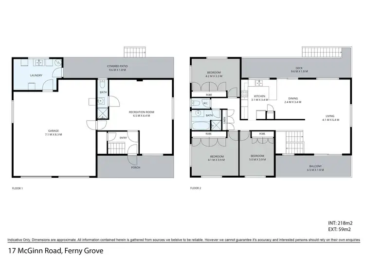 Floorplan of Homely house listing, 17 Mcginn Road, Ferny Grove QLD 4055
