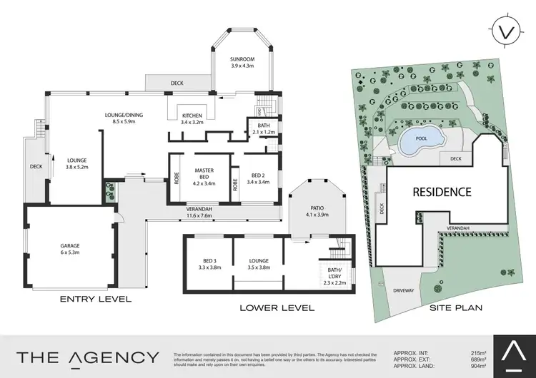 Floorplan of Homely house listing, 14 Elouera Drive, Sapphire Beach NSW 2450