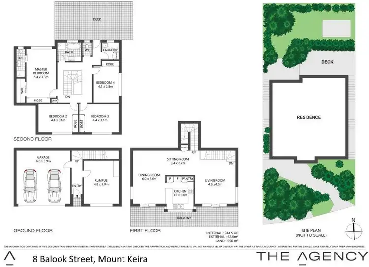 Floorplan of Homely house listing, 8 Balook Street, Mount Keira NSW 2500