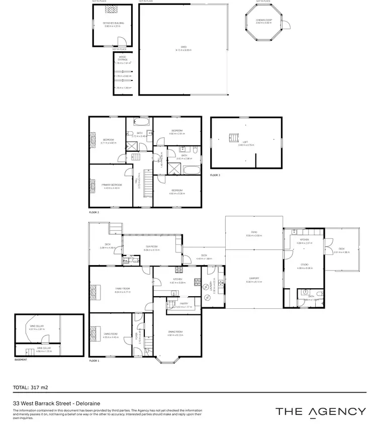 Floorplan of Homely house listing, 33 West Barrack Street, Deloraine TAS 7304