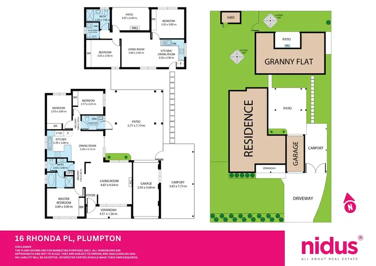 Floorplan of Homely house listing, 16 Rhonda Place, Plumpton NSW 2761