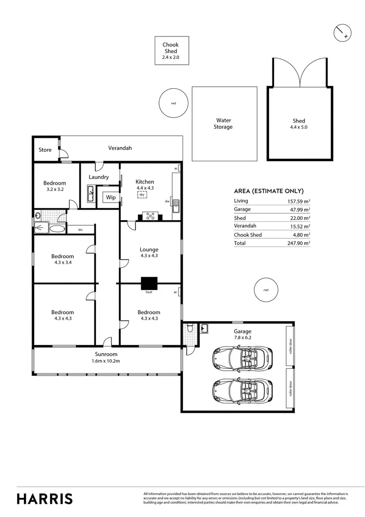 Floorplan of Homely house listing, 1395 Callington Road, Woodchester SA 5255