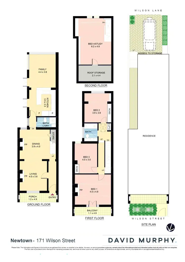 Floorplan of Homely house listing, 171 Wilson Street, Newtown NSW 2042