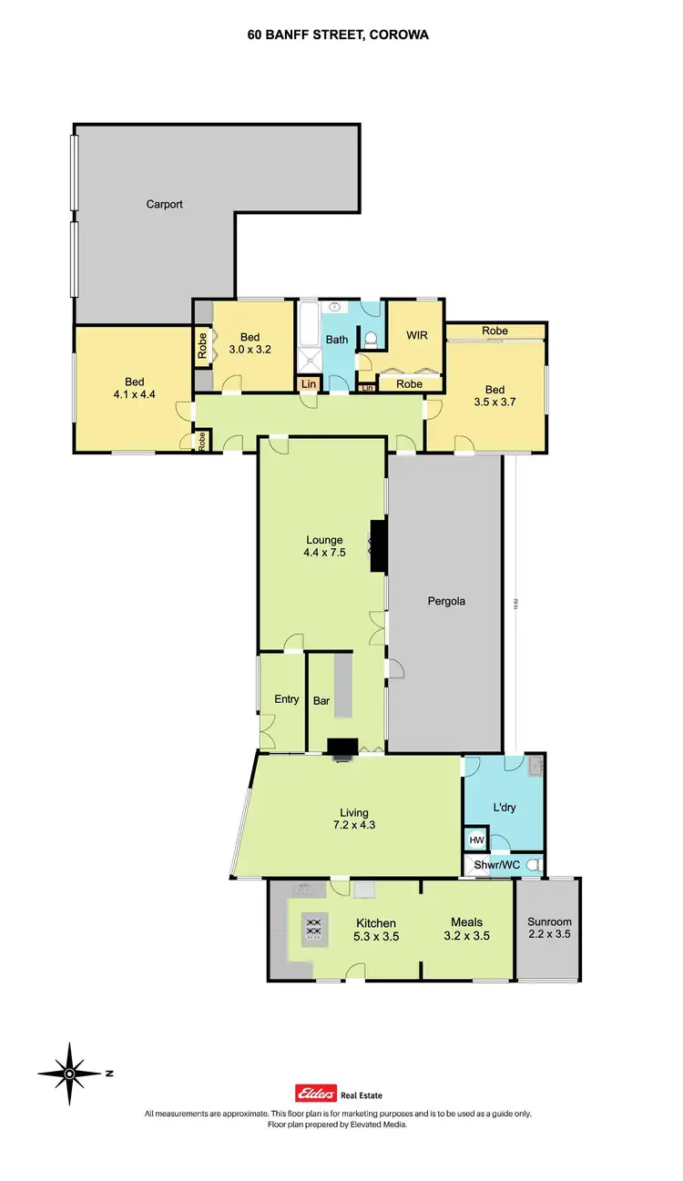 Floorplan of Homely house listing, 60 Banff Street, Corowa NSW 2646