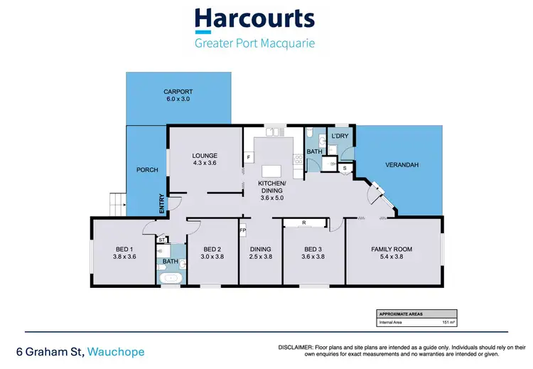 Floorplan of Homely house listing, 6 Graham Street, Wauchope NSW 2446