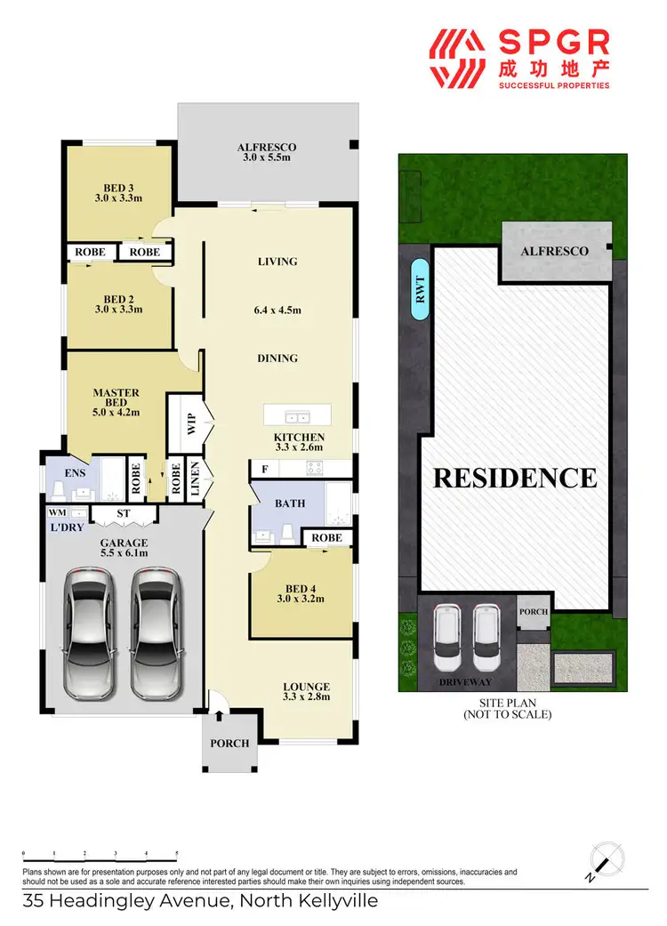 Floorplan of Homely house listing, 35 Headingley Avenue, North Kellyville NSW 2155