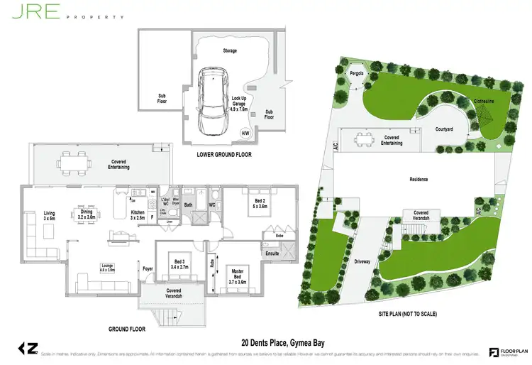 Floorplan of Homely house listing, 20 Dents Place, Gymea Bay NSW 2227