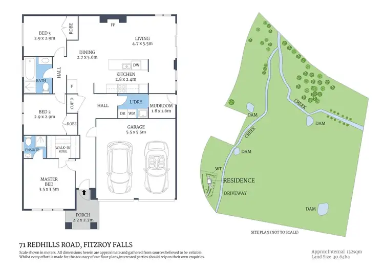 Floorplan of Homely rural property listing, 71 Redhills Road, Fitzroy Falls NSW 2577