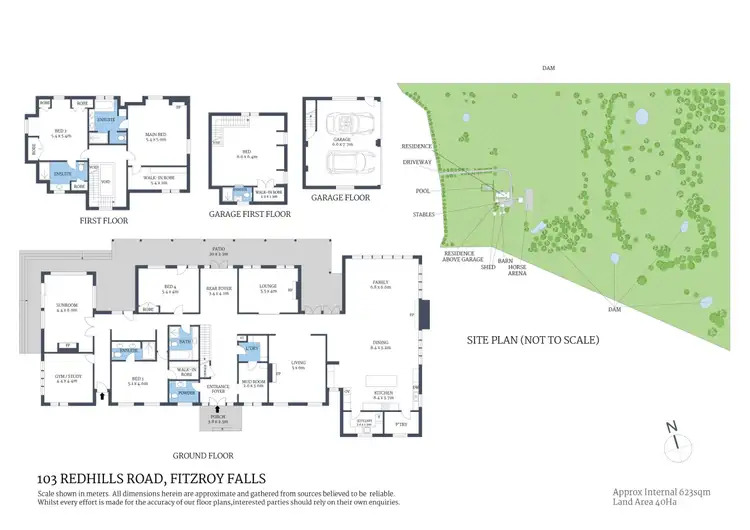 Floorplan of Homely rural property listing, 103 Redhills Road, Fitzroy Falls NSW 2577