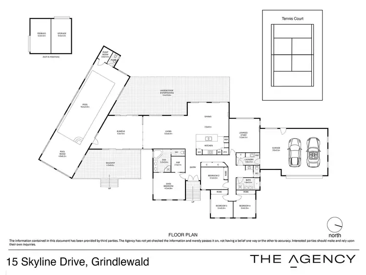 Floorplan of Homely house listing, 15 Skyline Avenue, Grindelwald TAS 7277