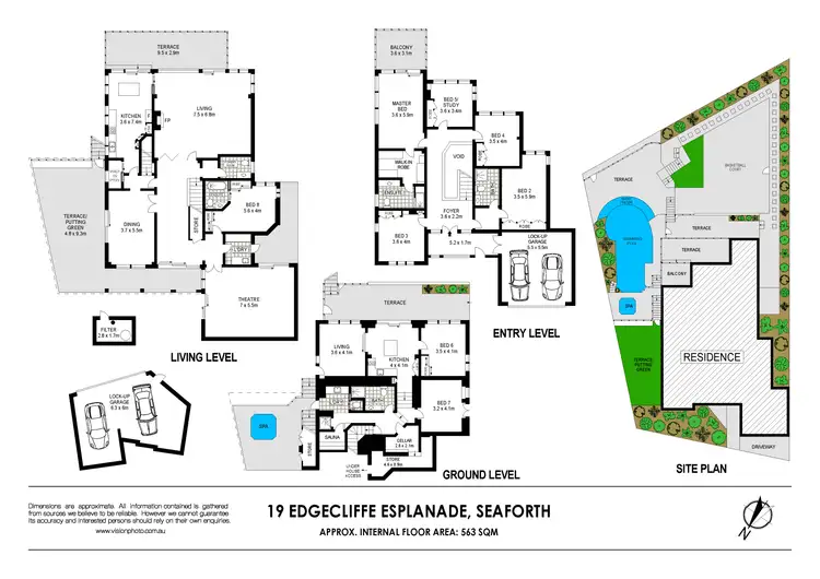 Floorplan of Homely house listing, 19 Edgecliffe Esplanade, Seaforth NSW 2092