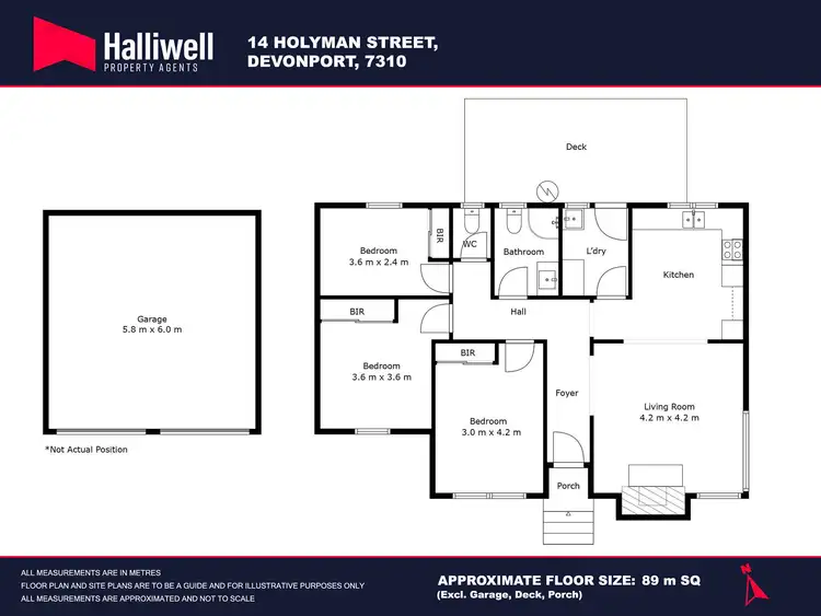 Floorplan of Homely house listing, 14 Holyman Street, Devonport TAS 7310