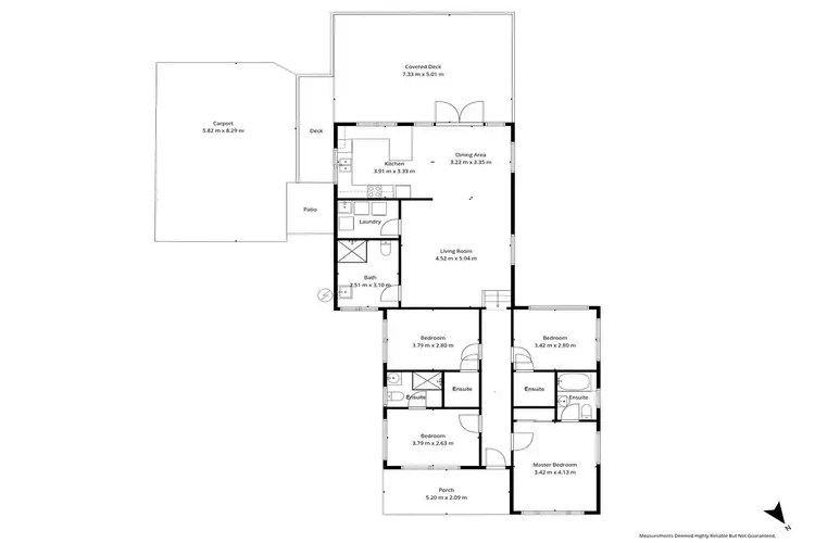 Floorplan of Homely house listing, 1092 Buxton-Marysville Road, Marysville VIC 3779