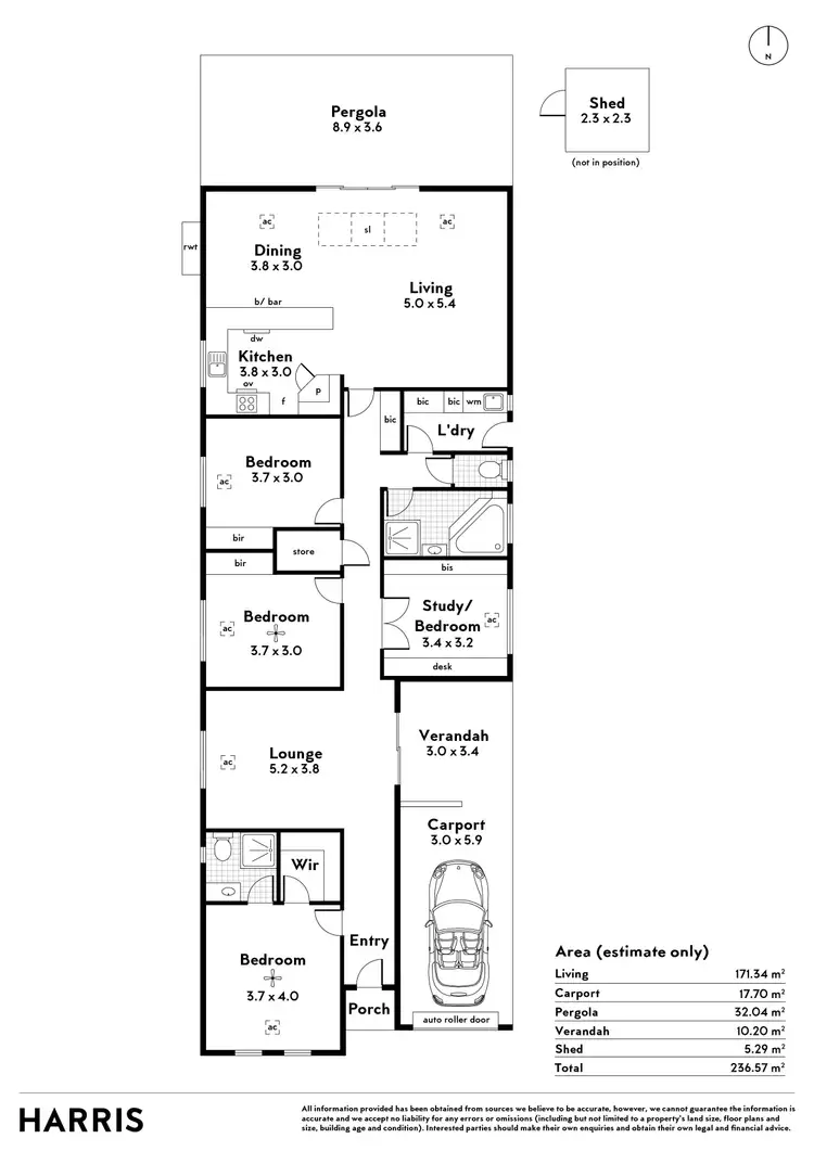 Floorplan of Homely house listing, 6A First Avenue, Nailsworth SA 5083