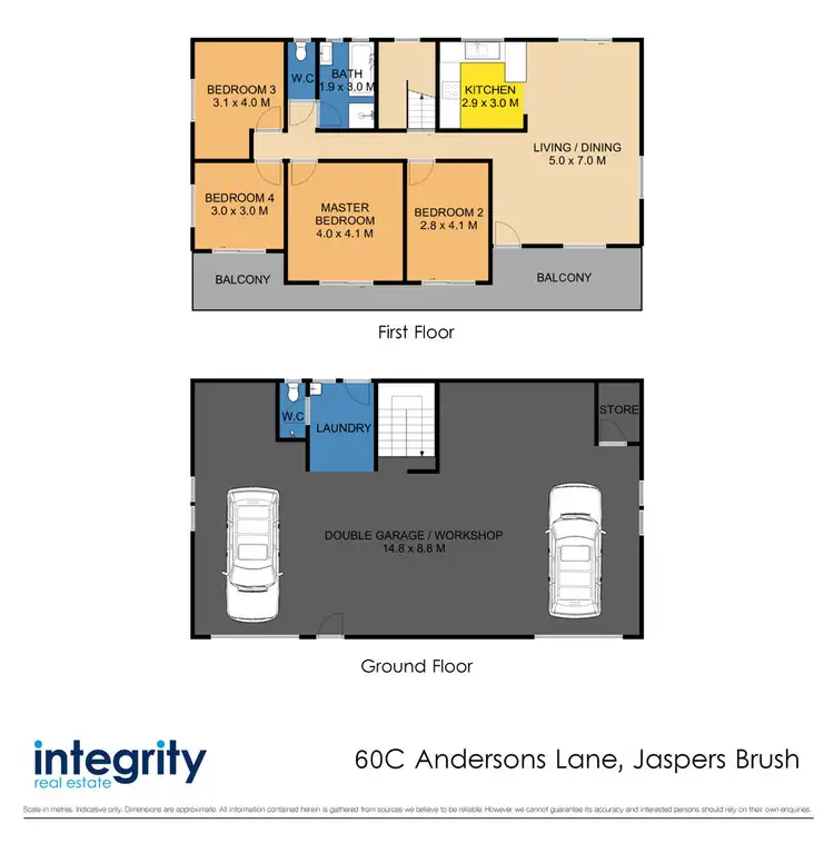 Floorplan of Homely house listing, 60C Andersons Lane, Jaspers Brush NSW 2535