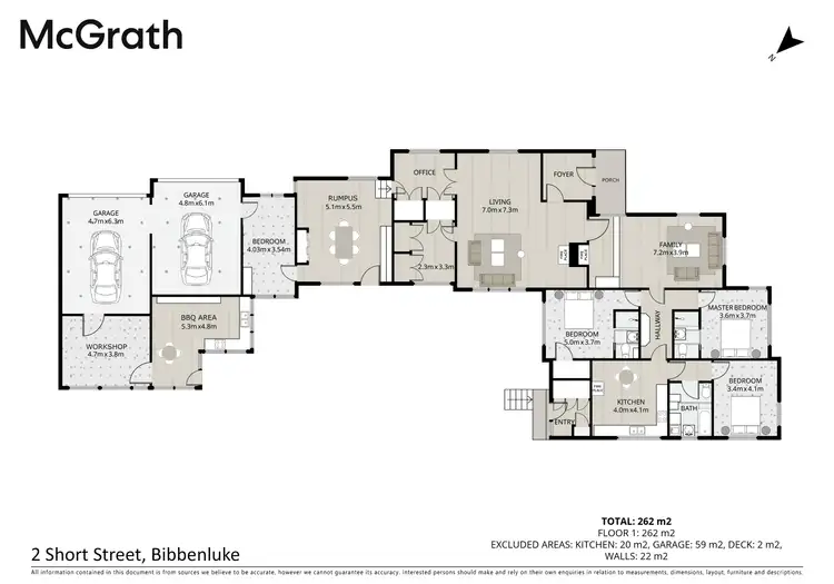 Floorplan of Homely rural property listing, 2 Short Street, Bibbenluke NSW 2632