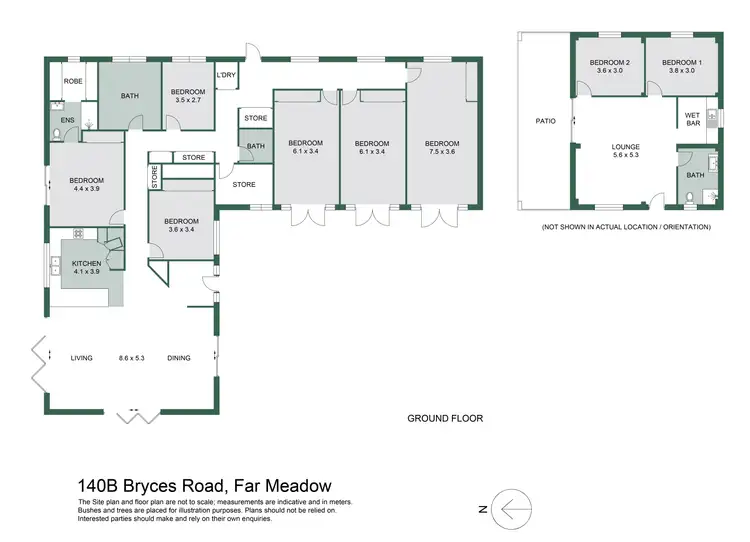 Floorplan of Homely house listing, 140B Bryces Road, Far Meadow NSW 2535