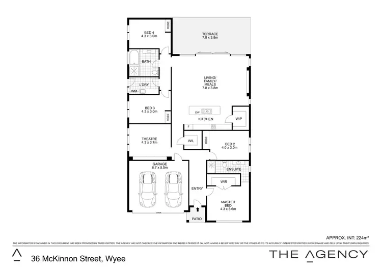 Floorplan of Homely house listing, 36 McKinnon Street, Wyee NSW 2259