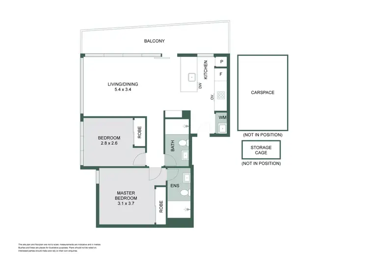 Floorplan of Homely apartment listing, 301/101 St Kilda Road, St Kilda VIC 3182