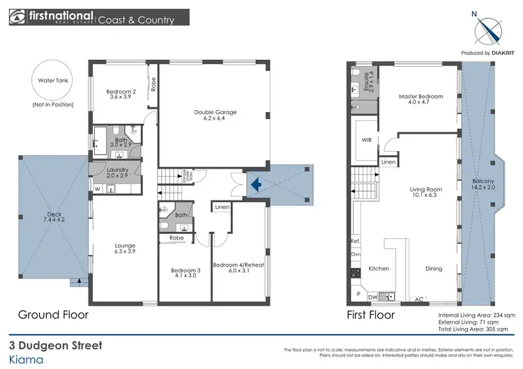 Floorplan of Homely house listing, 3 Dudgeon Street, Kiama NSW 2533