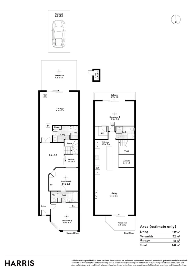 Floorplan of Homely townhouse listing, 4A Esplanade, Victor Harbor SA 5211