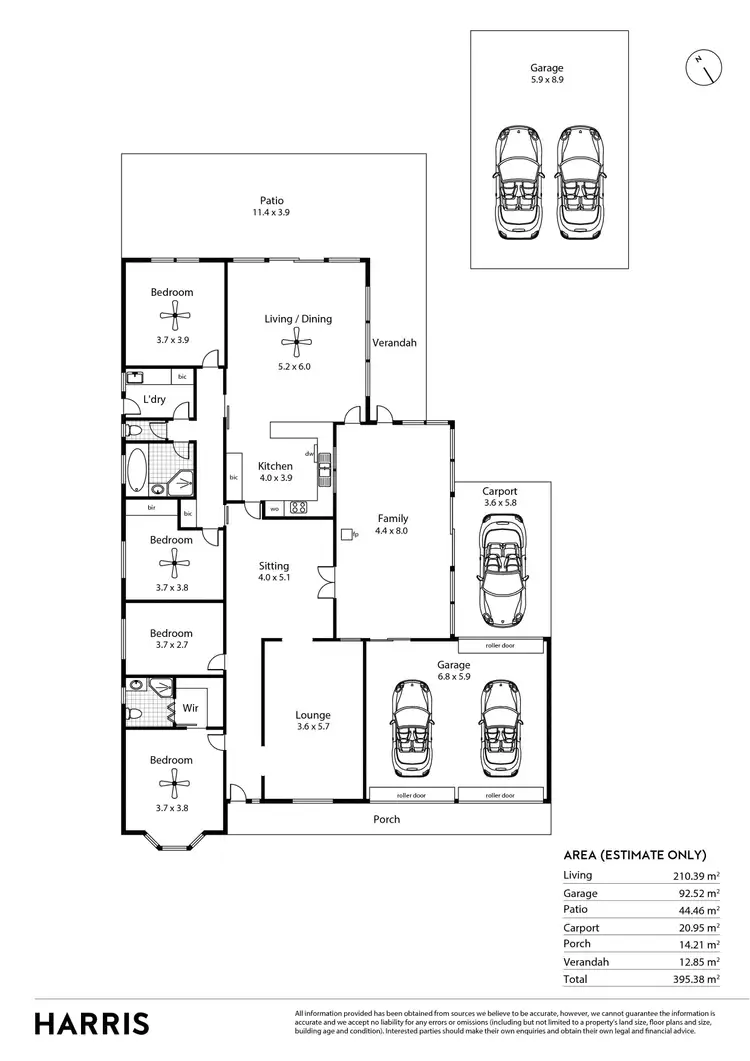 Floorplan of Homely house listing, 54 Orontes Avenue, Bridgewater SA 5155