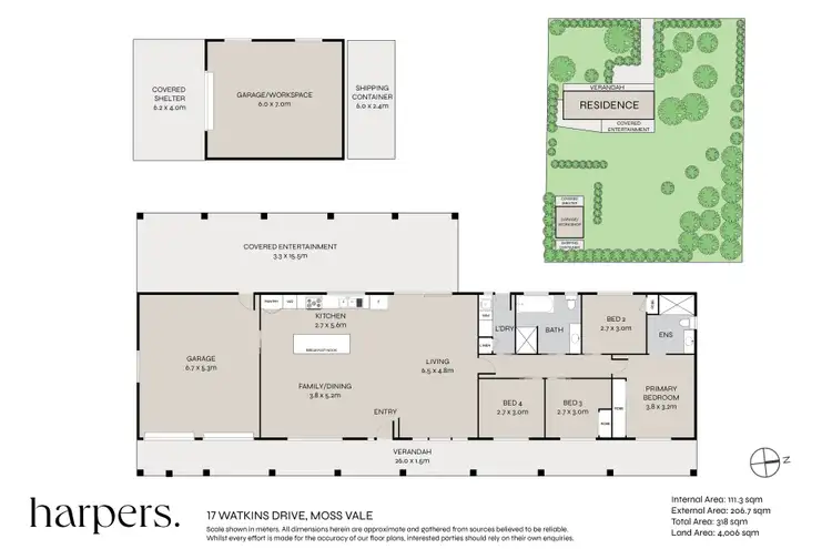 Floorplan of Homely house listing, 17 Watkins Drive, Moss Vale NSW 2577