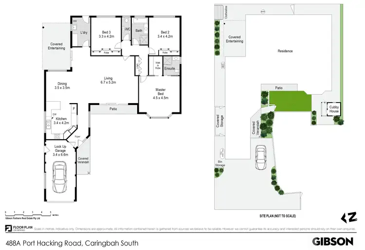 Floorplan of Homely villa listing, 488A Port Hacking Road, Caringbah South NSW 2229