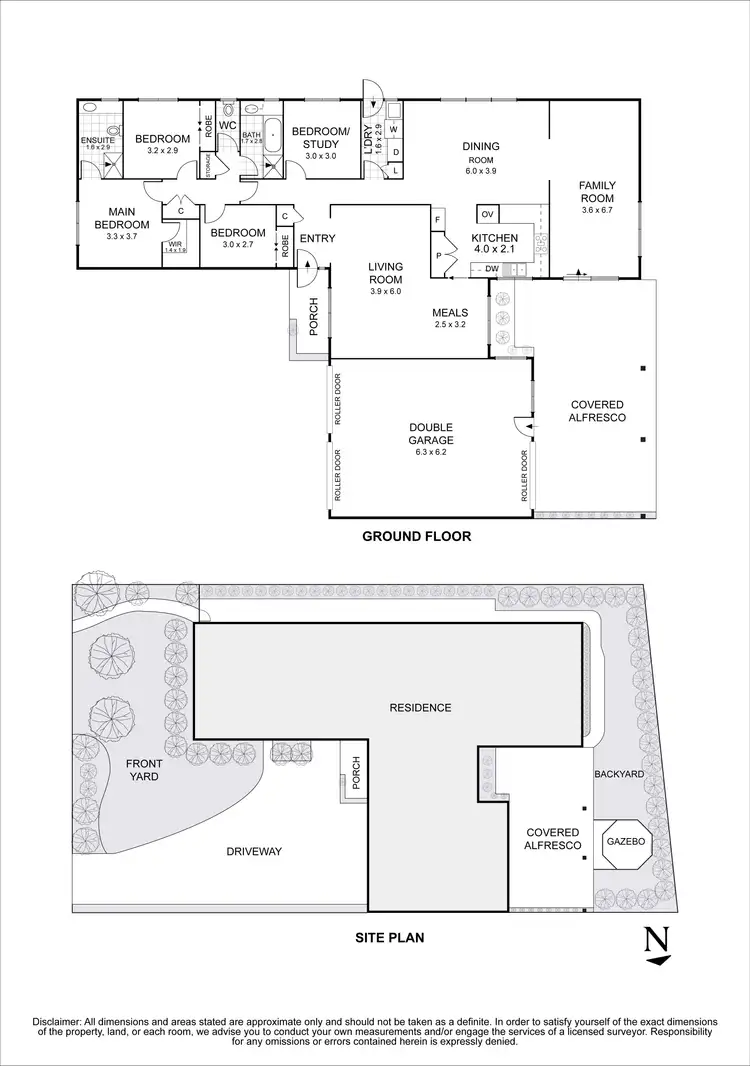 Floorplan of Homely house listing, 49 Prince Albert Crescent, Taylors Lakes VIC 3038