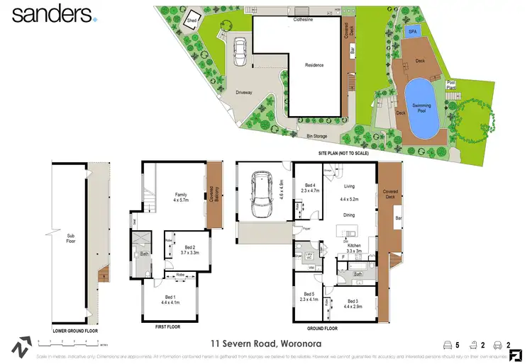 Floorplan of Homely house listing, 11 Severn Road, Woronora NSW 2232
