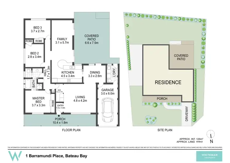 Floorplan of Homely house listing, 1 Barramundi Place, Bateau Bay NSW 2261