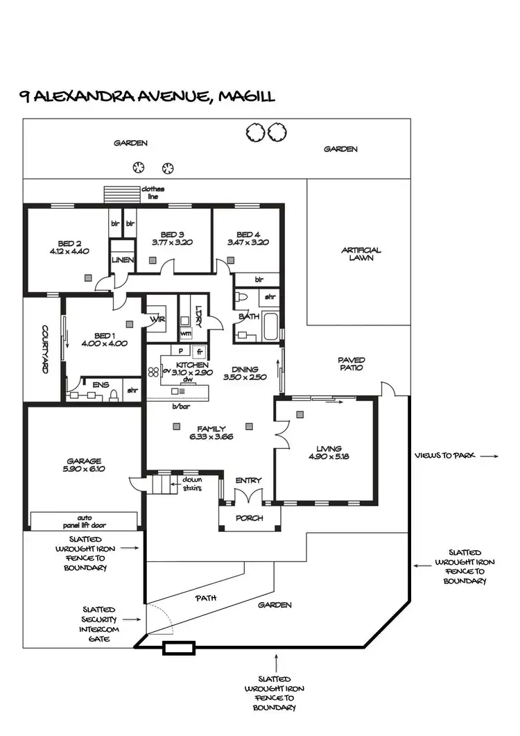 Floorplan of Homely house listing, 9 Alexandra Avenue, Magill SA 5072