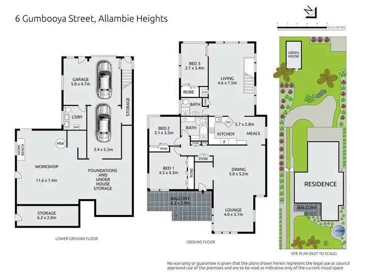 Floorplan of Homely house listing, 6 Gumbooya Street, Allambie Heights NSW 2100