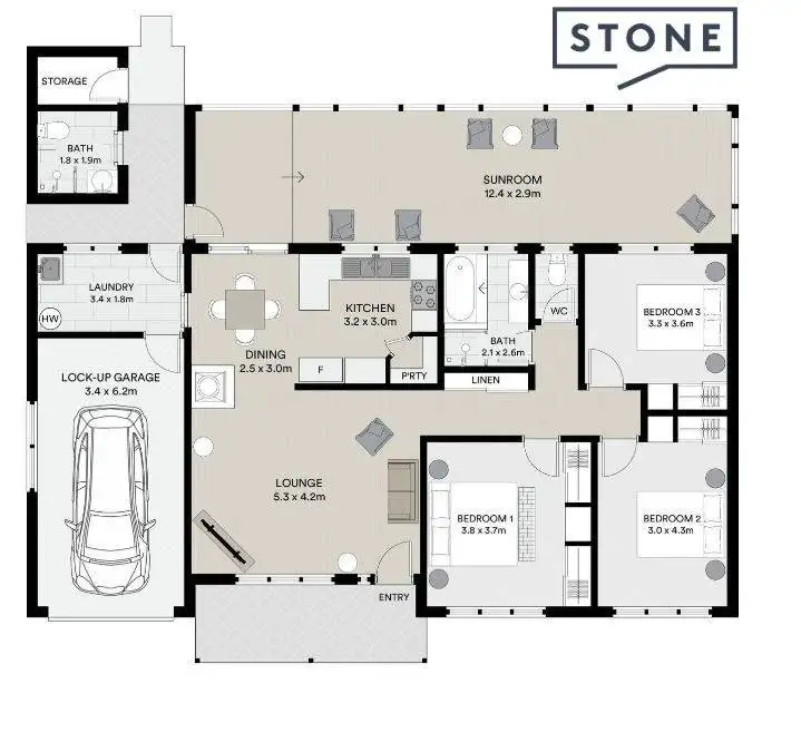 Floorplan of Homely house listing, 11 Norfolk Crescent, Coffs Harbour NSW 2450