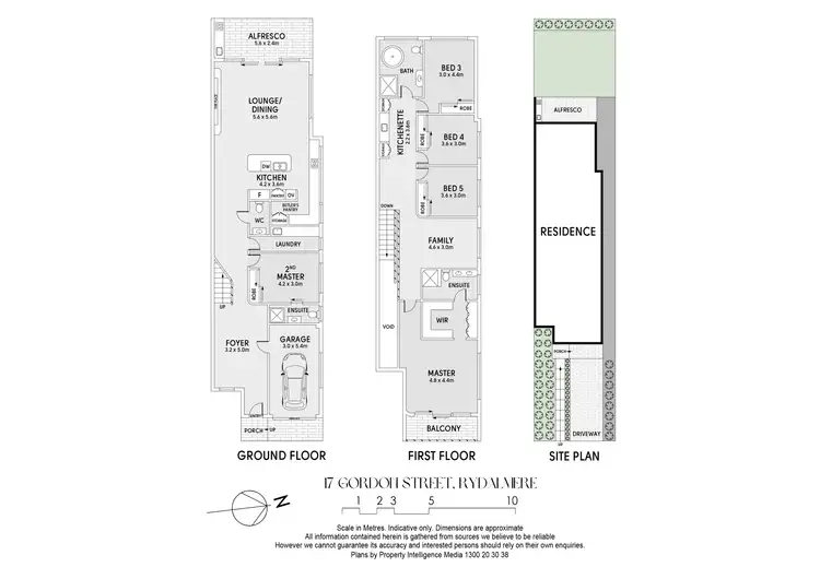 Floorplan of Homely semi-detached listing, 17A Gordon Street, Rydalmere NSW 2116