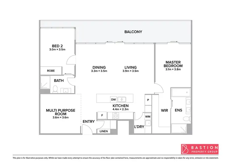 Floorplan of Homely unit listing, 41/44 Constitution Avenue, Campbell ACT 2612