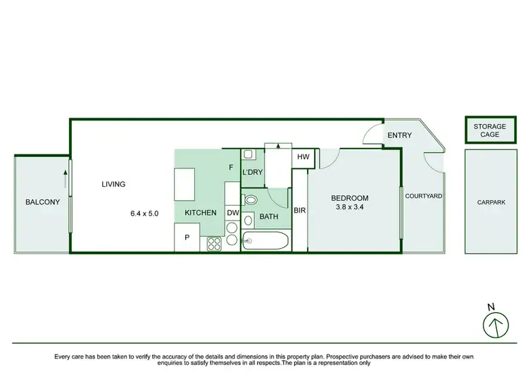 Floorplan of Homely apartment listing, 310/10 Hillingdon Place, Prahran VIC 3181