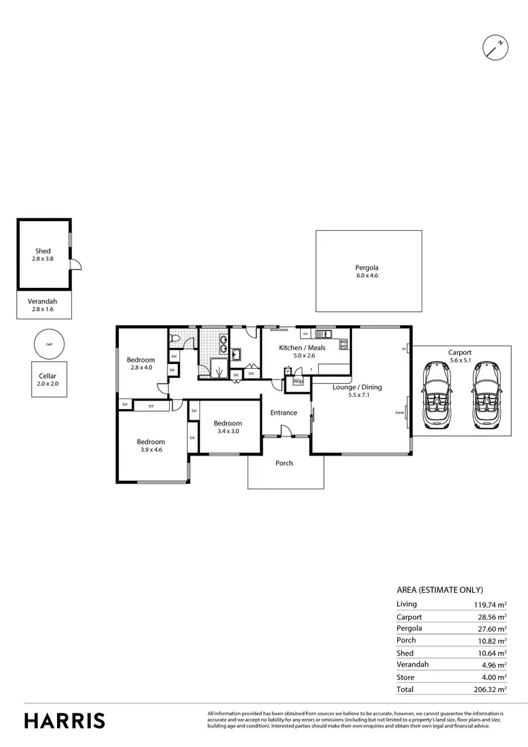 Floorplan of Homely house listing, 28A Waite Street, Blackwood SA 5051