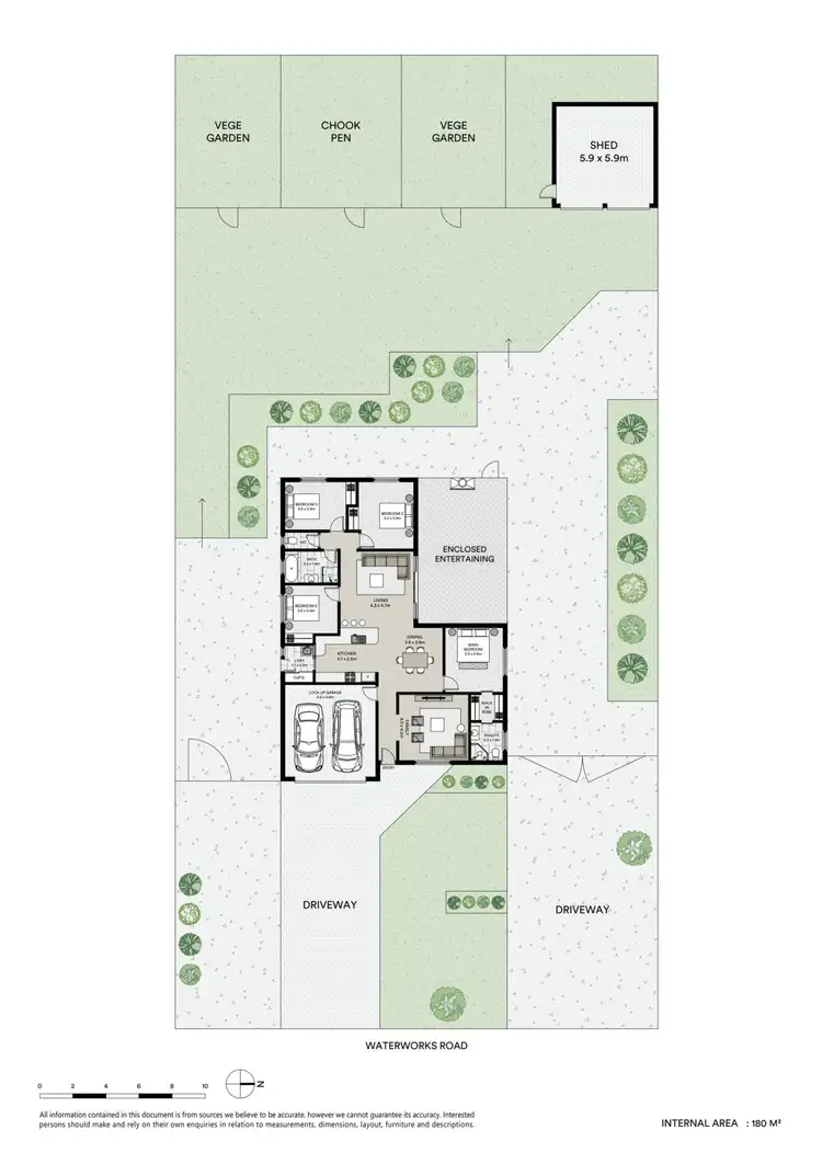 Floorplan of Homely house listing, 16 Waterworks Road, Mudgee NSW 2850