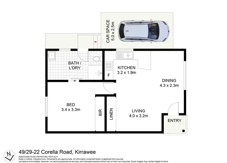 Floorplan of Homely villa listing, 49/29-33 Corella Road, Kirrawee NSW 2232