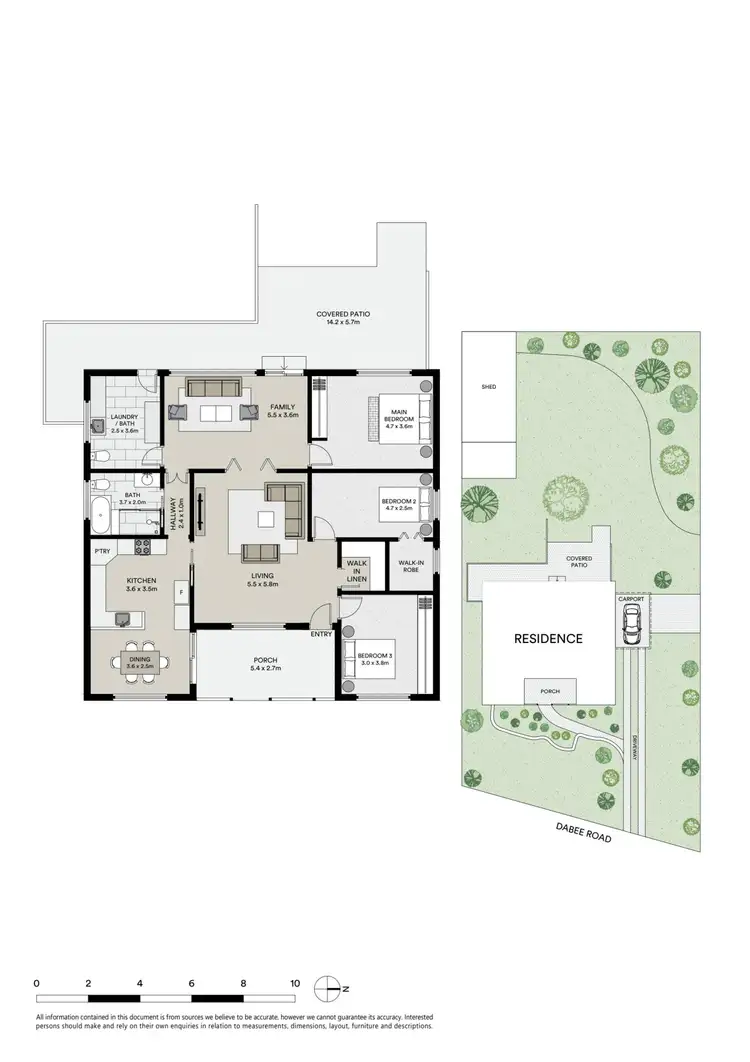 Floorplan of Homely house listing, 57 Dabee Road, Kandos NSW 2848