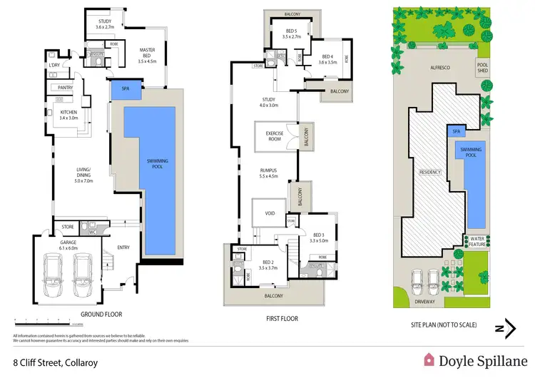 Floorplan of Homely house listing, 8 Cliff Road, Collaroy NSW 2097