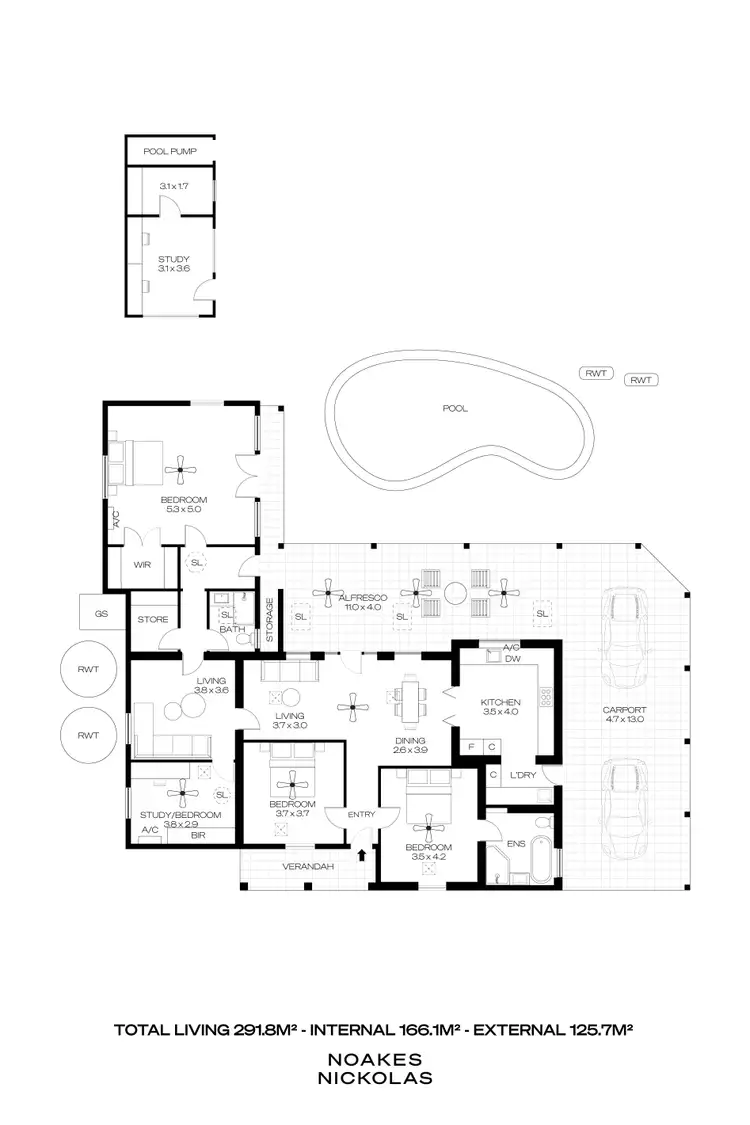 Floorplan of Homely house listing, 25 Shipsters Road, Kensington SA 5068