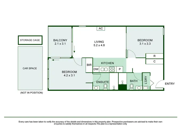 Floorplan of Homely apartment listing, 303/7 Carlton Street, Prahran VIC 3181