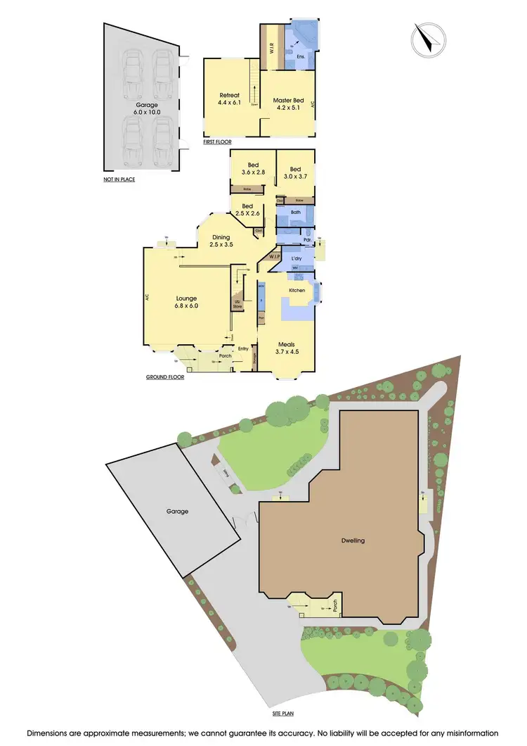 Floorplan of Homely house listing, 4 Avonmore Close, Mill Park VIC 3082