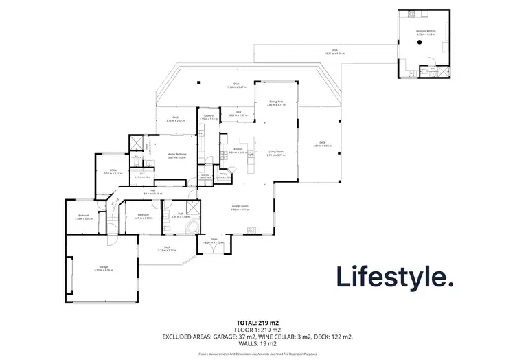 Floorplan of Homely house listing, 27 Osprey Place, Darawank NSW 2428